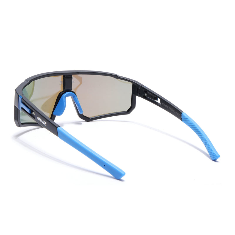 Drift Sunglasses (Multicolor Lens | Black Frame - PMG6055)