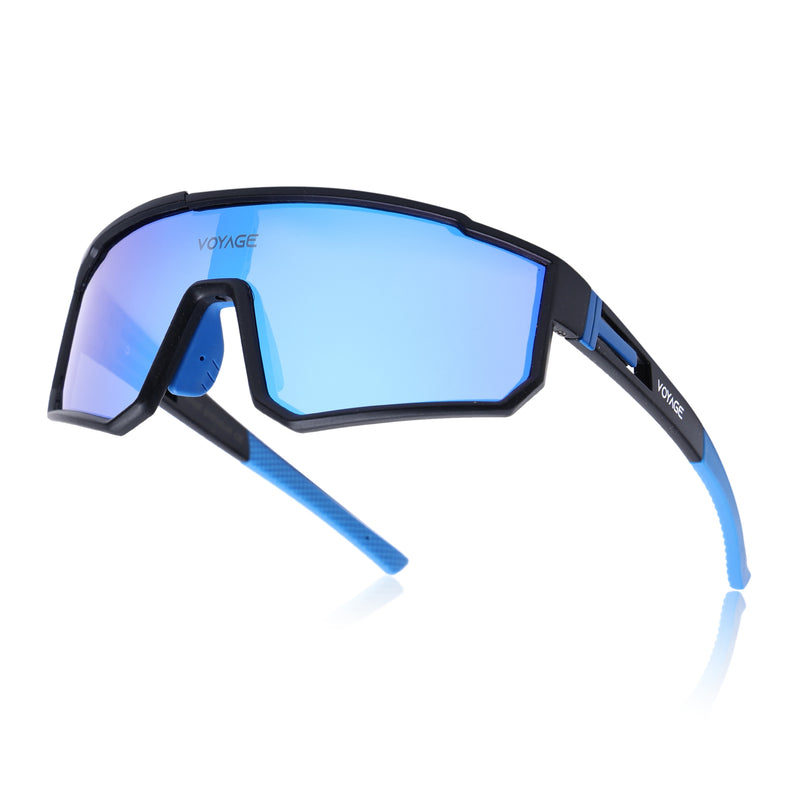 Drift Sunglasses (Multicolor Lens | Black Frame - PMG6055)