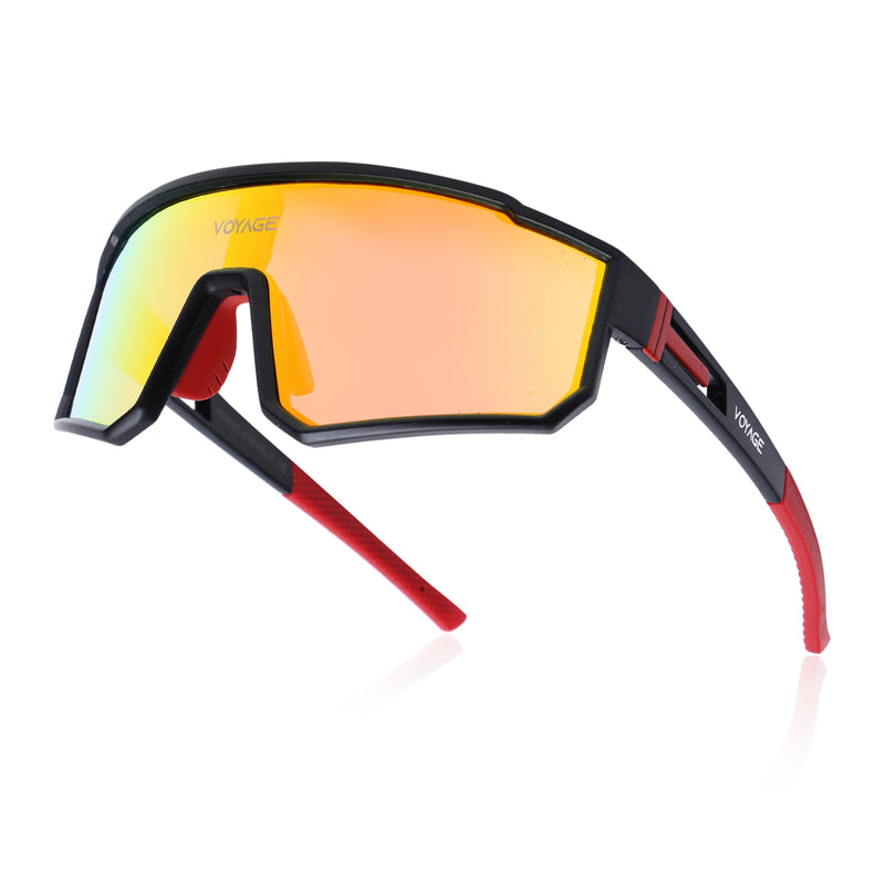 Drift Sunglasses (Multicolor Lens | Black Frame - PMG6058)