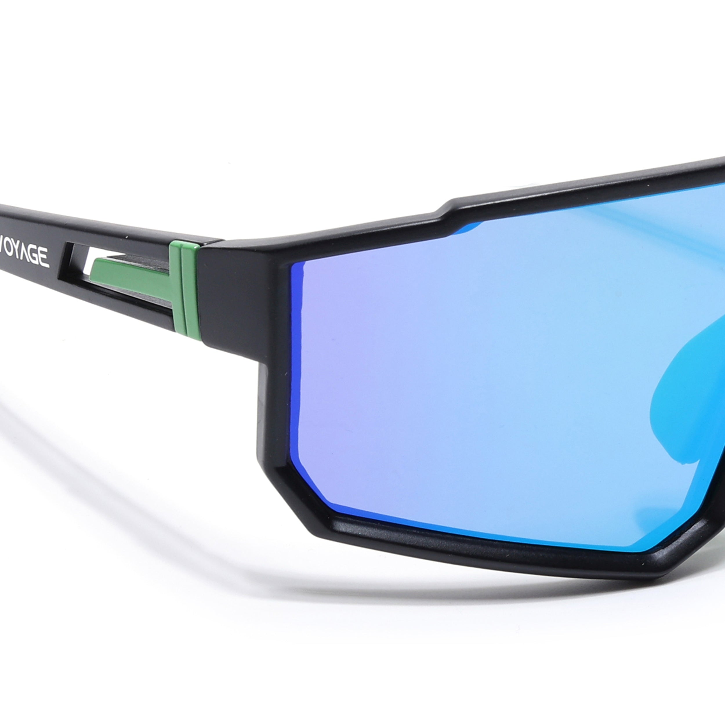 Drift Sunglasses (Multicolor Lens | Black Frame - PMG6059)