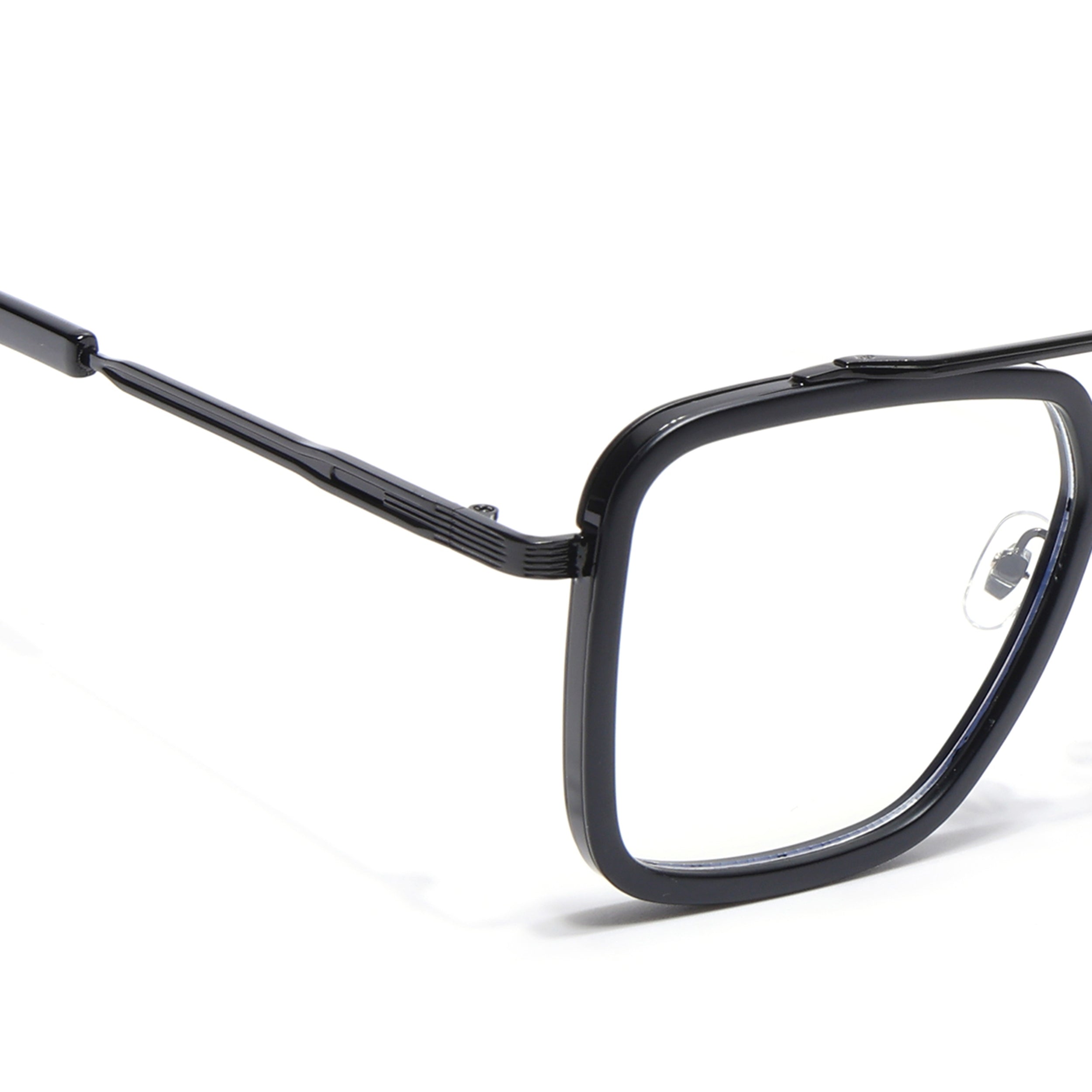 Voyage Black Wayfarer Eyeglasses for Men & Women (3240MG5214-C1)