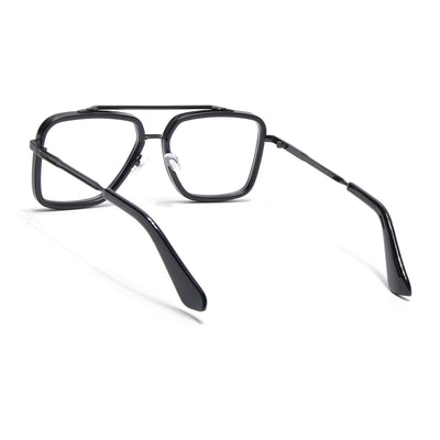 Voyage Black Wayfarer Eyeglasses for Men & Women (3240MG5214-C1)
