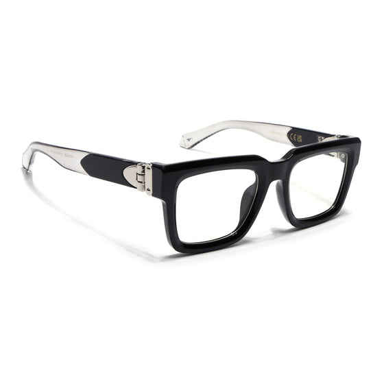 Oryn | Black Square Eyeglasses for Men & Women (3490FMG7130-C1)