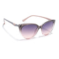 Eyejack Grey & Pink Cateye Sunglasses for Women (35004CL900)