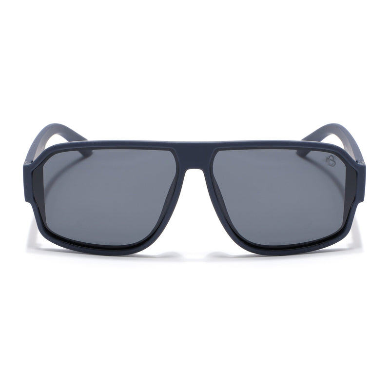 Eyejack Grey Wayfarer Polarized Sunglasses for Men & Women (3710PCL1203)