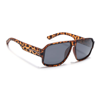 Eyejack Demi Brown Wayfarer Polarized Sunglasses for Men & Women (3710PCL1207)