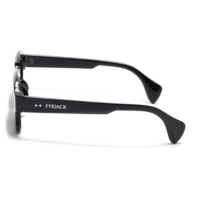 Milan - Black Round Sunglasses (3717CL990)