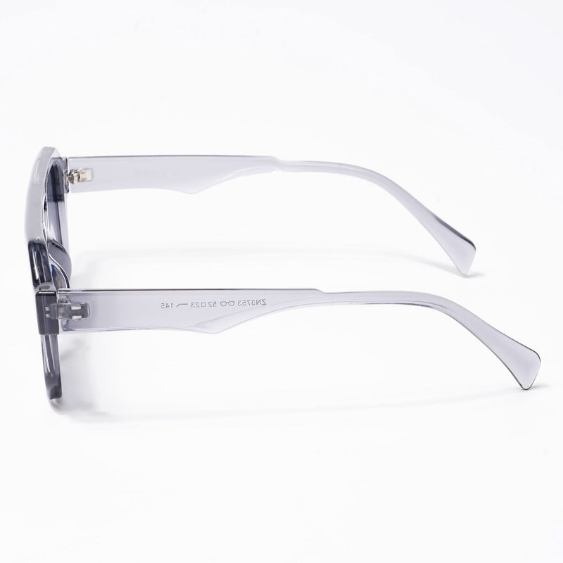 Eyejack Solar Square Sunglasses for Men & Women (Grey Lens | Grey Frame - 3753CL507-C2)