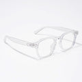 Eyejack Transparent Square Eyeglasses for Men & Women (3797CL523-C3)
