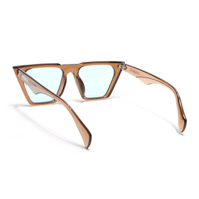Eyejack Brown Cateye Sunglasses for Women (3863CL1019)