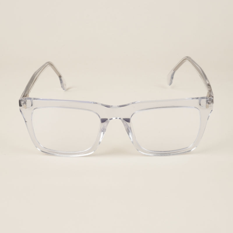 Goeye Light Blue Square Acetate Eyeglasses for Men & Women (GO178GE1680-C2)