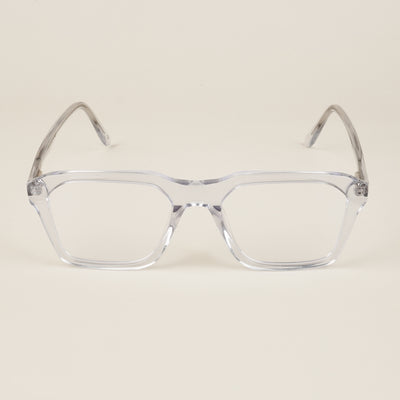 Goeye Light Blue Square Acetate Eyeglasses for Men & Women (GO173GE1674-C2)