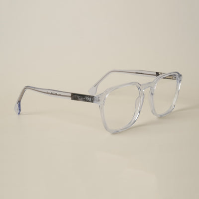 Goeye Transparent Square Eyeglasses for Men & Women (G091GE1686-C2)