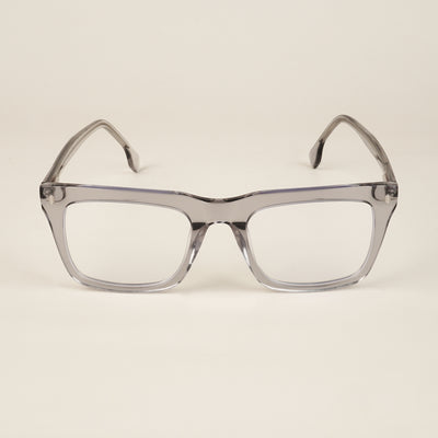 Goeye Grey Square Acetate Eyeglasses for Men & Women (GO178GE1679-C3)