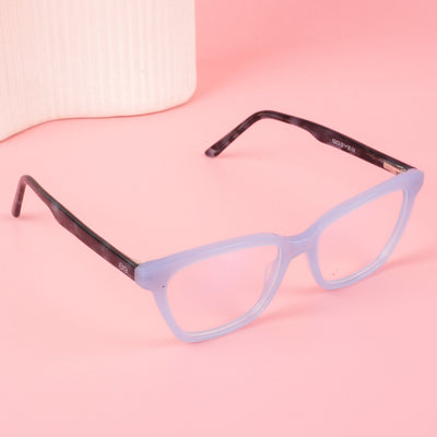 Goeye Glam Blue Cateye Acetate Eyeglasses for Women (174GE1754-C4)