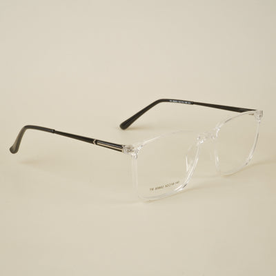 Goeye Transparent Square Eyeglasses for Men & Women (TR85602GE1694-C2)