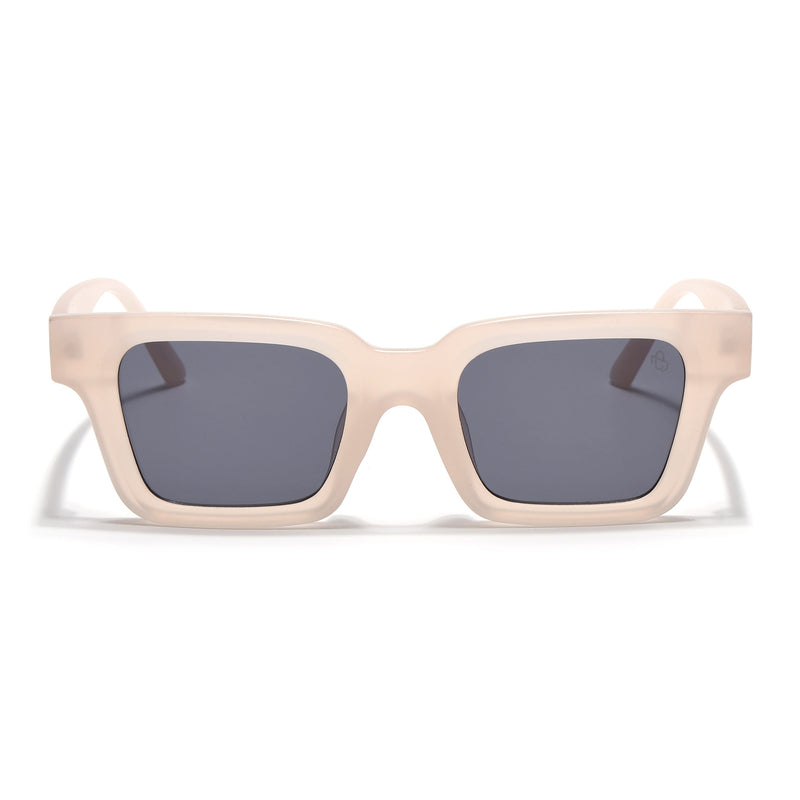Eyejack Cream Square Sunglasses for Men & Women (4834CL1195)