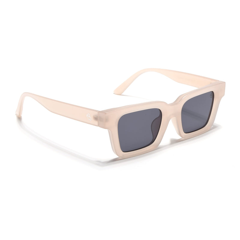 Eyejack Cream Square Sunglasses for Men & Women (4834CL1195)
