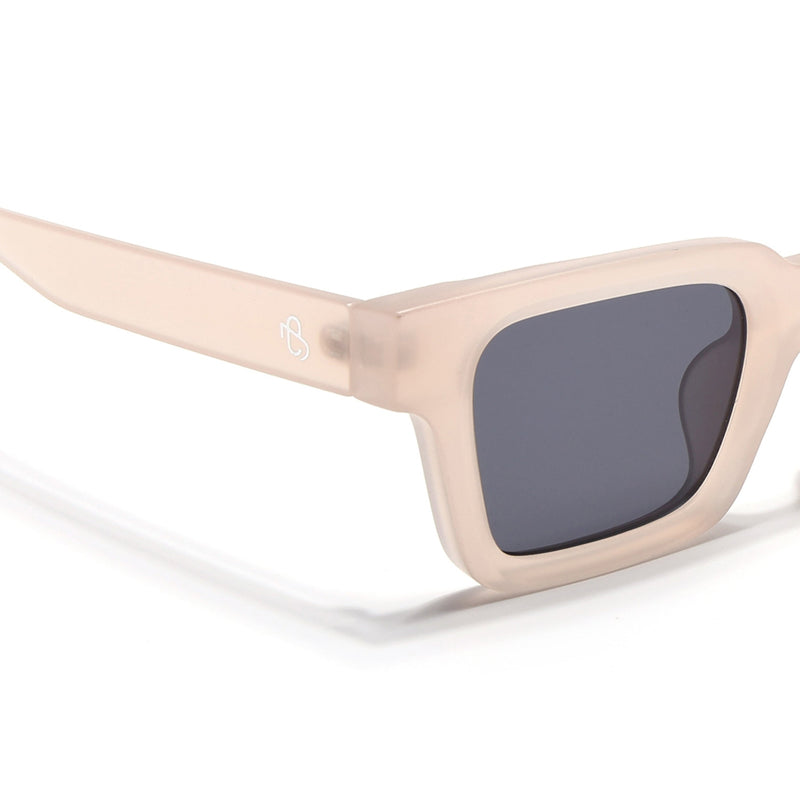 Eyejack Cream Square Sunglasses for Men & Women (4834CL1195)