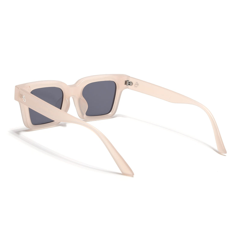 Eyejack Cream Square Sunglasses for Men & Women (4834CL1195)