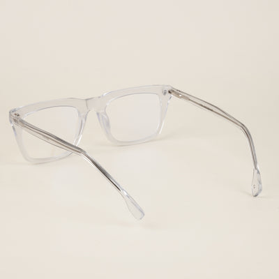 Goeye Light Blue Square Acetate Eyeglasses for Men & Women (GO178GE1680-C2)