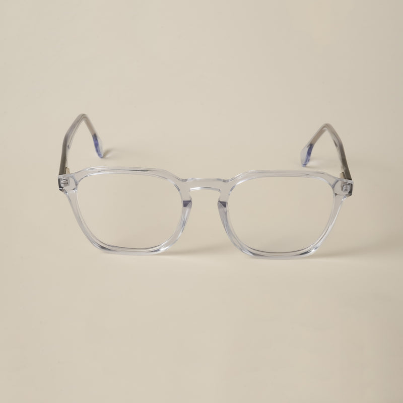 Goeye Transparent Square Eyeglasses for Men & Women (G091GE1686-C2)