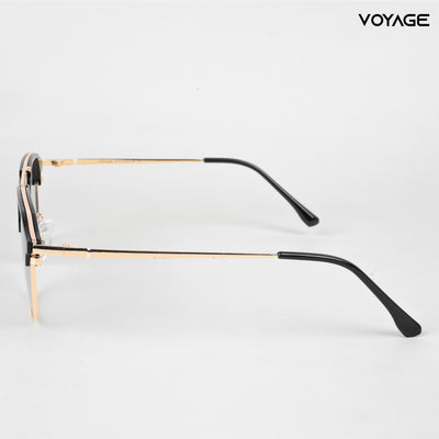 Voyage photochromic Golden & Black Wayfarer Eyeglasses for Men & Women (2295MG5075-C1)