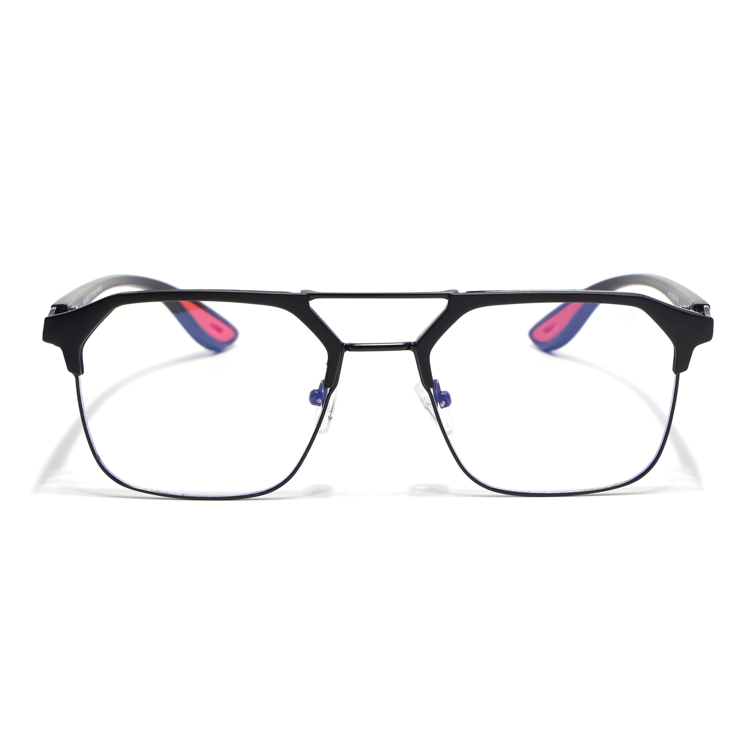 Commander | Black Wayfarer Eyeglasses for Men & Women | 4#FMG6684-C1