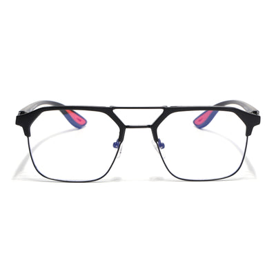 Commander | Black Wayfarer Eyeglasses for Men & Women | 4#FMG6684-C1