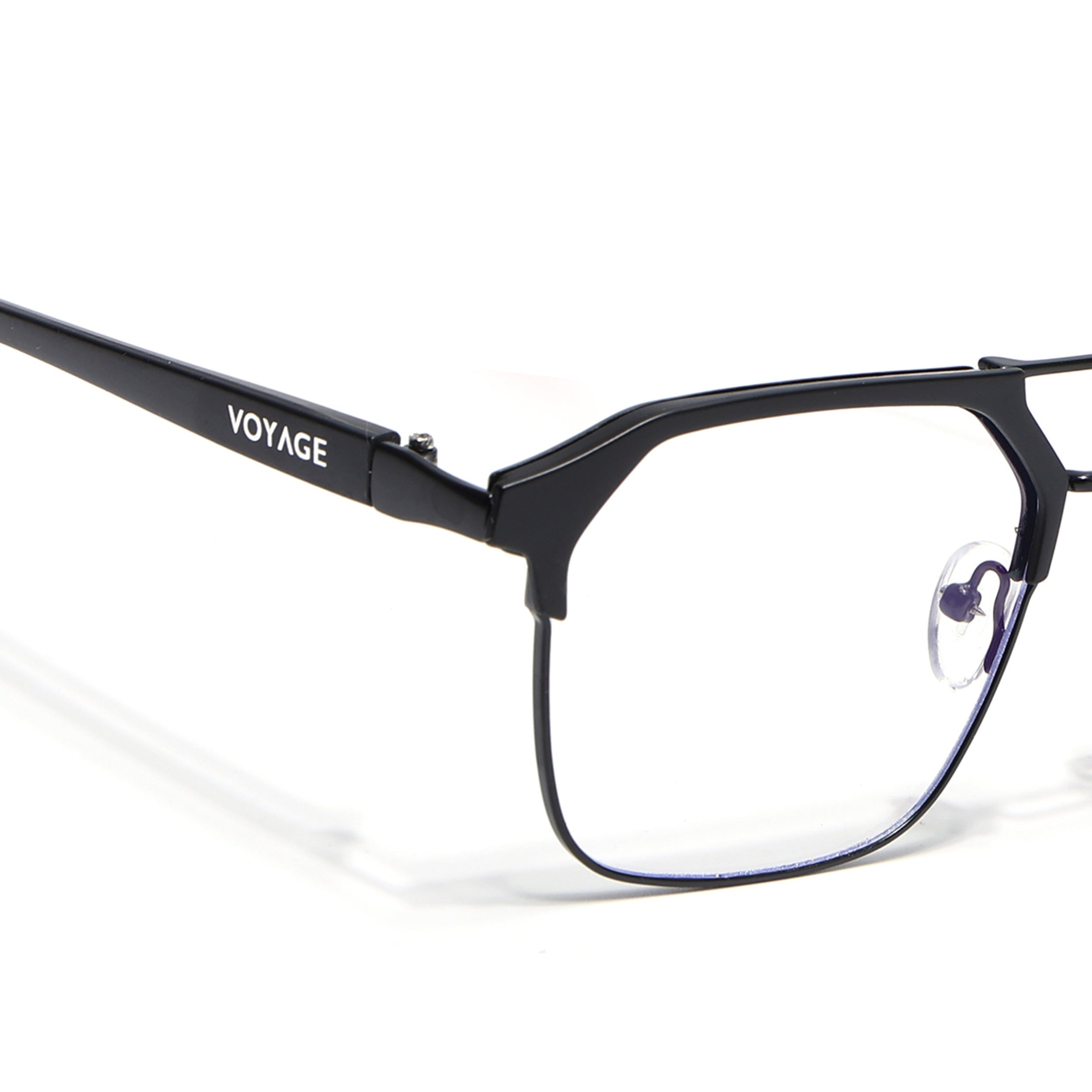 Commander | Black Wayfarer Eyeglasses for Men & Women | 4#FMG6684-C1
