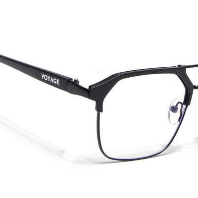 Commander | Black Wayfarer Eyeglasses for Men & Women | 4#FMG6684-C1