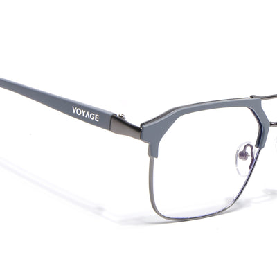 Commander | Grey Wayfarer Eyeglasses for Men & Women | 4#FMG6687-C4