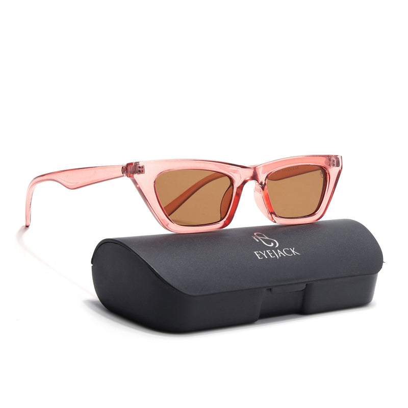 Eyejack Wine Cateye Sunglasses for Women (5003CL1230)