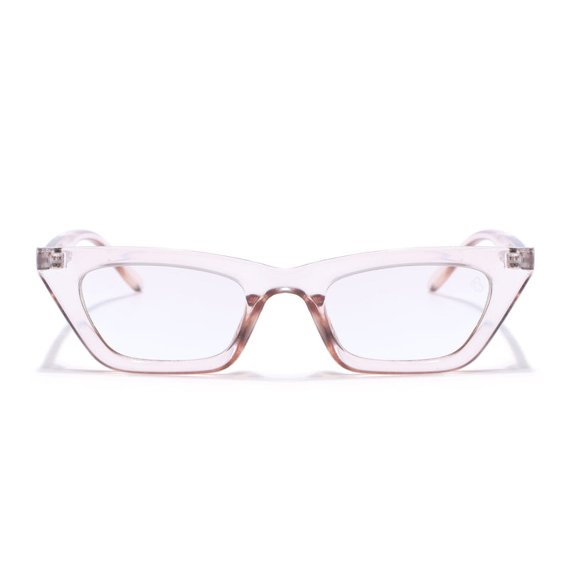 Eyejack Light Brown Cateye Sunglasses for Women (5003CL1231)
