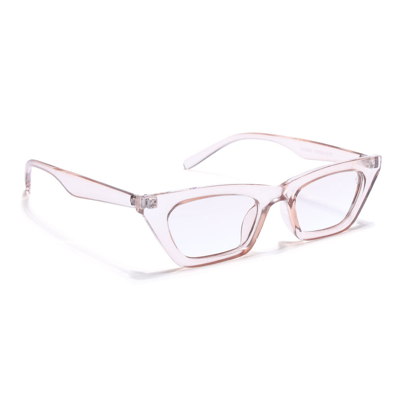 Eyejack Light Brown Cateye Sunglasses for Women (5003CL1231)