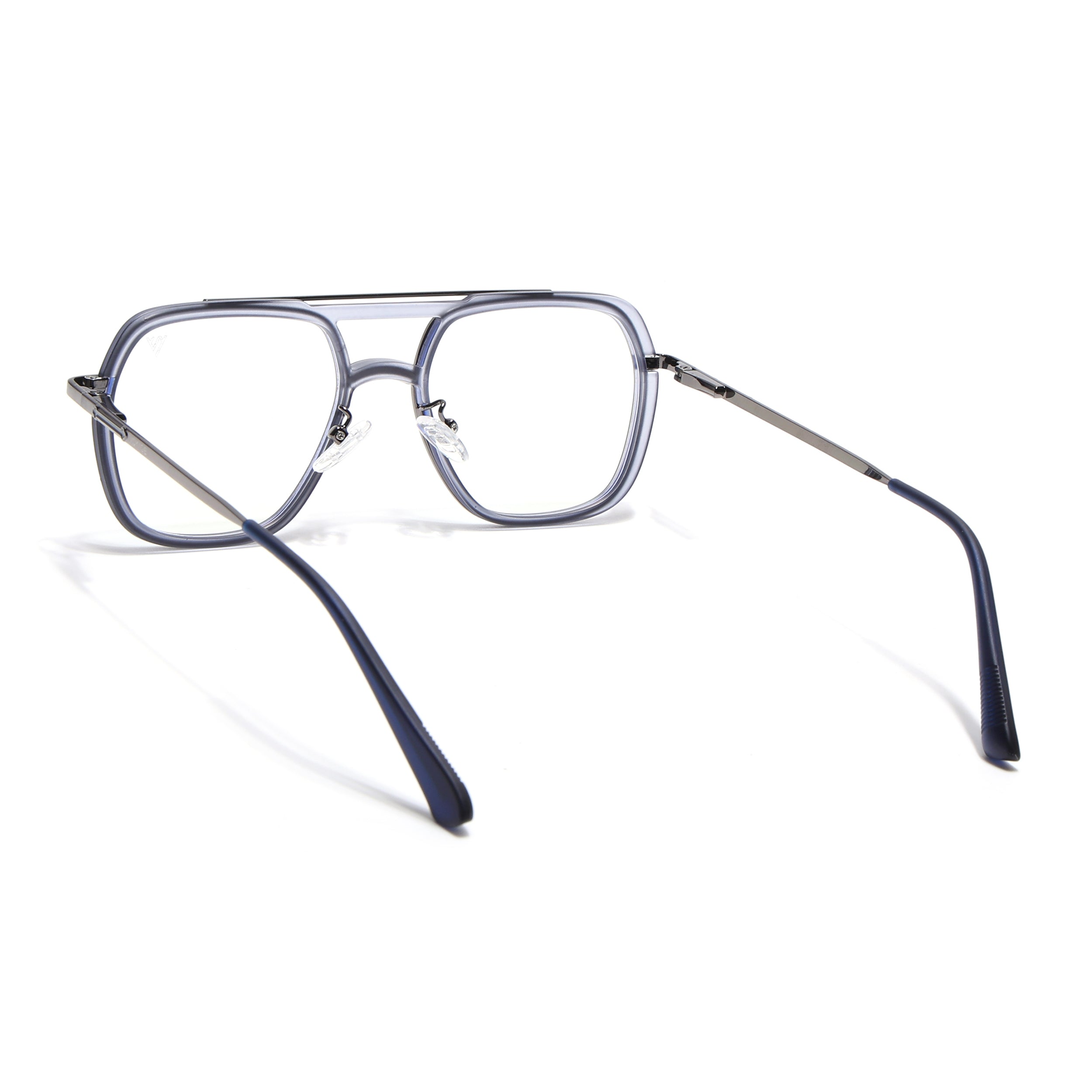 Voyage Grey Wayfarer Eyeglasses for Men & Women (5011FMG6847-C5)