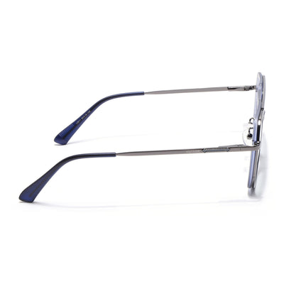 Voyage Grey Wayfarer Eyeglasses for Men & Women (5011FMG6847-C5)