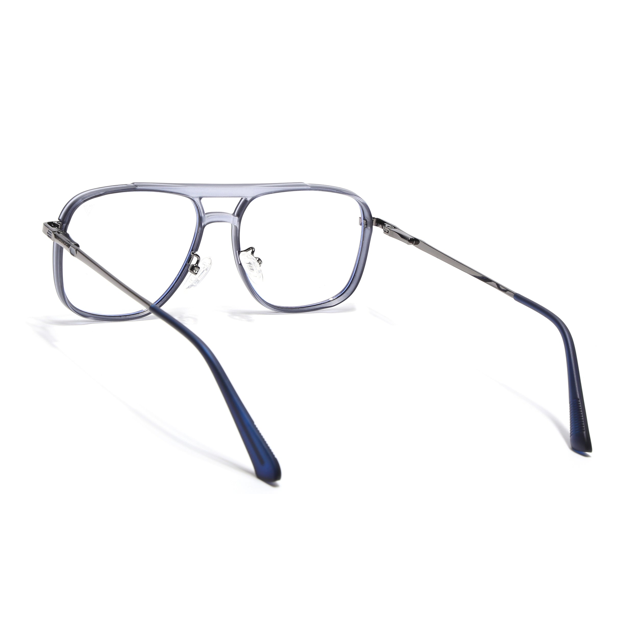 Voyage Grey Wayfarer Eyeglasses for Men & Women (5013FMG6863-C5)