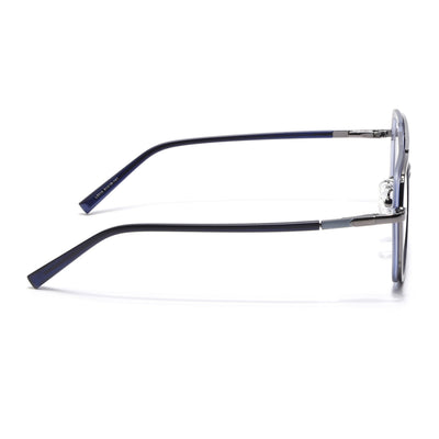 Voyage Grey Wayfarer Eyeglasses for Men & Women (5014FMG6871-C5)
