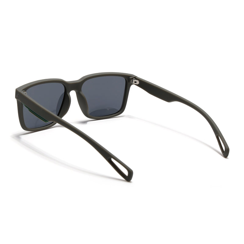 Eyejack Green Wayfarer Polarized Sunglasses for Men & Women (5066PCL1242)