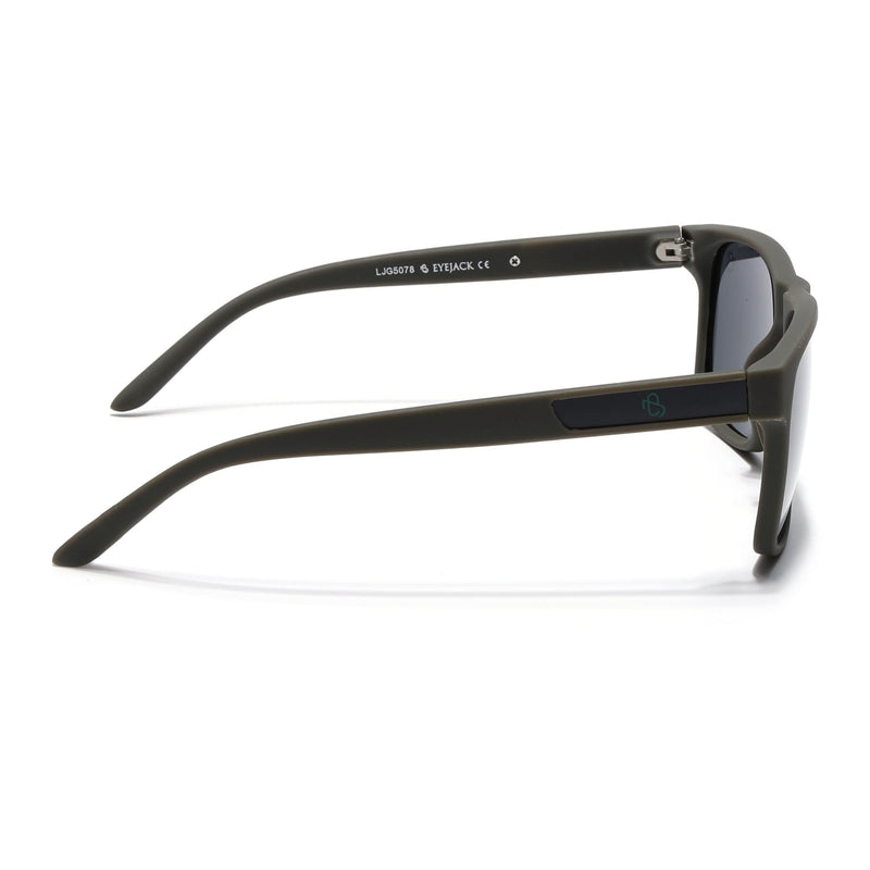 Eyejack Olive Wayfarer Polarized Sunglasses for Men & Women (5078PCL1285)