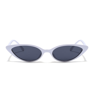 Eyejack White Cateye Sunglasses for Women (5083CL1234)