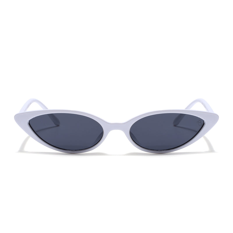 Eyejack White Cateye Sunglasses for Women (5083CL1234)