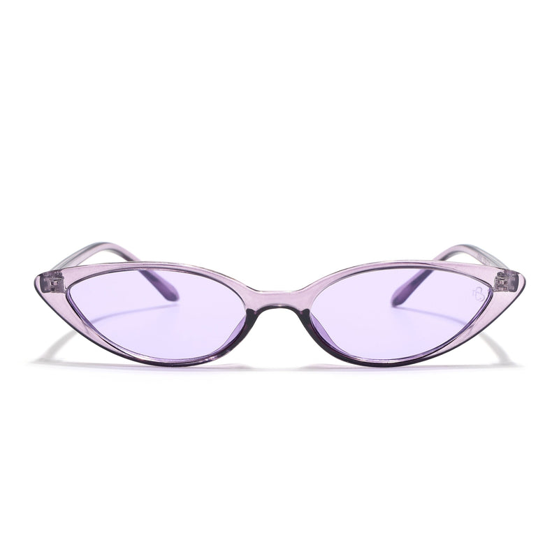 Eyejack Purple Cateye Sunglasses for Women (5083CL1236)