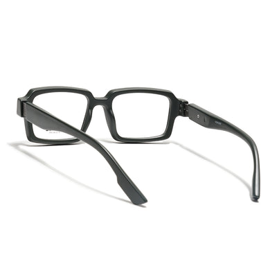 Voyage Green Rectangle Eyeglasses for Men & Women (52200FMG7682)