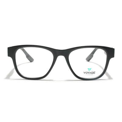 Voyage Green Wayfarer Eyeglasses for Men & Women (52201FMG7688)