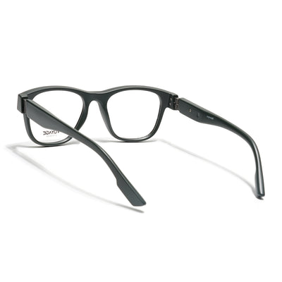 Voyage Green Wayfarer Eyeglasses for Men & Women (52201FMG7688)
