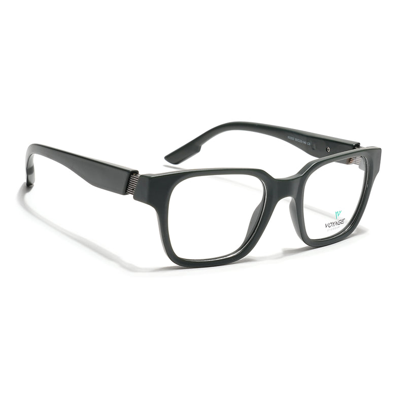 Voyage Green Wayfarer Eyeglasses for Men & Women (52202FMG7694)