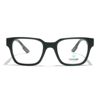 Voyage Green Wayfarer Eyeglasses for Men & Women (52202FMG7694)