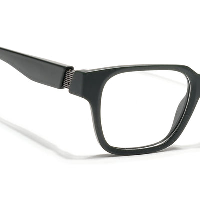 Voyage Green Wayfarer Eyeglasses for Men & Women (52202FMG7694)